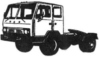 Седельный тягач КАЗ-608В1